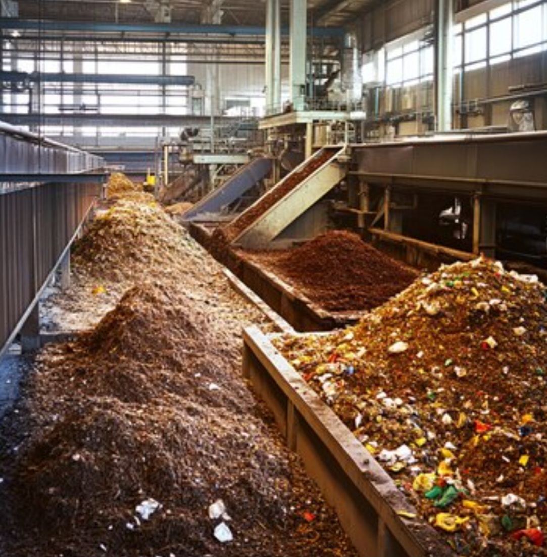 Organic compost facility